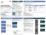 Sony KDL-46VL130 Flat Panel Television User Manual