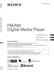 Sony DSX-S300BTX MP3 Player User Manual