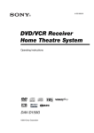 Sony DAV-D150G DVR User Manual