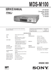 Sony 4-216-840-0 Car Stereo System User Manual