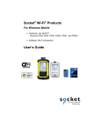 Socket Mobile E300 Network Card User Manual