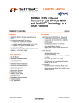 SMSC LAN8710i Switch User Manual