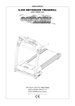 Smooth Fitness 6.25E Treadmill User Manual