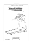 Smooth Fitness 5.45 Treadmill User Manual