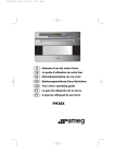 Smeg FM38X Microwave Oven User Manual