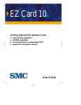 SMC Networks Ethernet ISA Network Cards Network Card User Manual