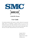 SMC Networks Cable/DSL Router Network Router User Manual