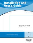 Smart Technologies ID250 Whiteboard Accessories User Manual