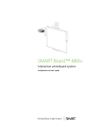 Smart Technologies 480iv Whiteboard Accessories User Manual