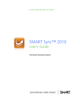 Smart Technologies 2010 Whiteboard Accessories User Manual