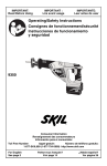 Skil 9350 Drill User Manual