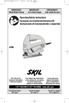 Skil 4290 Saw User Manual