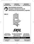 Skil 3385-01 Saw User Manual