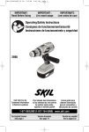 Skil 2895 Drill User Manual