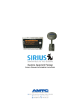 Sirius Satellite Radio EQ-SIRRCV Satellite Radio User Manual