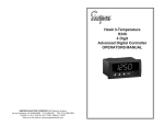 Simpson Electric H340 Clock User Manual