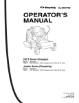 Simplicity 250 Z Lawn Mower User Manual