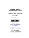 Sierra 240-VT Network Router User Manual