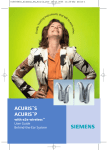 Siemens P Hearing Aid User Manual