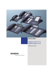 Siemens HIPATH 8000 Automobile Parts User Manual