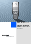 Siemens 500 Cordless Telephone User Manual
