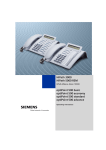 Siemens 5000 RSM Telephone User Manual