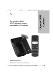 Siemens 2011 Cordless Telephone User Manual