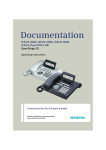 Siemens 2000 Telephone User Manual