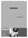 Siemens 150 Cell Phone User Manual