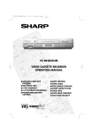 Sharp VC-MH835HM VCR User Manual