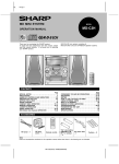 Sharp MD-C2H Speaker System User Manual