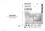Sharp 09P09-MX-NM Flat Panel Television User Manual