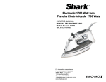 Shark GI490 Iron User Manual