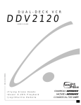 Sensory Science DDV2120 DVD VCR Combo User Manual