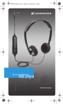 Sennheiser 502818 Headphones User Manual