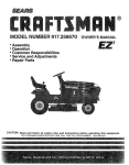 Sears 917.25667 Lawn Mower User Manual