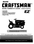 Sears 917.252714 Lawn Mower User Manual