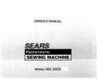 Sears 385.1915 Sewing Machine User Manual