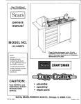 Sears 113.24907 Saw User Manual