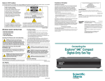 Scientific Atlanta 940 DVR User Manual