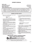 Schumacher 9500A Battery Charger User Manual