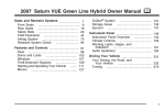 Saturn 2004 Ion Automobile User Manual