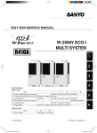 Sanyo THX1852 Air Conditioner User Manual