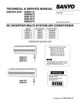 Sanyo KMS1872 Air Conditioner User Manual