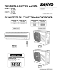 Sanyo C2472 Air Conditioner User Manual