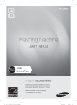 Samsung WF457ARGSWR Washer User Manual