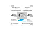 Samsung W70U Camcorder User Manual
