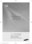 Samsung RSH1K Refrigerator User Manual