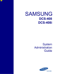 Samsung DCS-408i Telephone User Manual