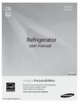 Samsung DA68-01890M Refrigerator User Manual